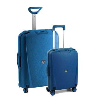 Roncato Light suitcase set 55/68 cm blue