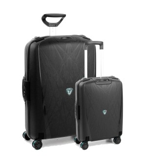 Roncato Light suitcase set 55/75 cm black