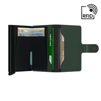 Estilo Compacto y Seguridad sin Compromisos: Miniwallet Secrid Matte MM, tu Aliado Elegante en Protección