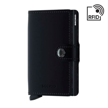 Estilo compacto e segurança sem compromissos: Miniwallet Secrid Matte MM, o seu aliado elegante na proteção