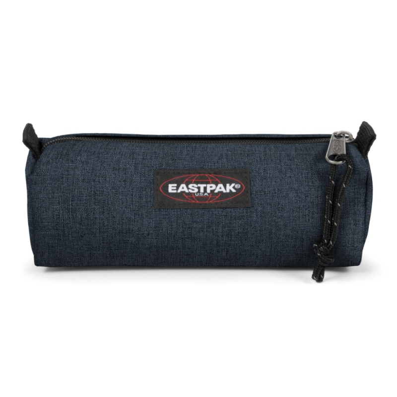 Estuche Eastpak Benchmark Single Triple Denim: Organización y estilo en denim triple