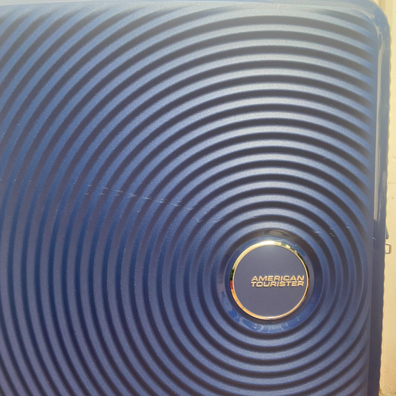 American Tourister Soundbox 55 cm Mala de cabine em segunda mão - Poupe dinheiro e viaje com pouco peso!