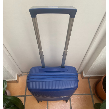 American Tourister Soundbox 55 cm Mala de cabine em segunda mão - Poupe dinheiro e viaje com pouco peso!