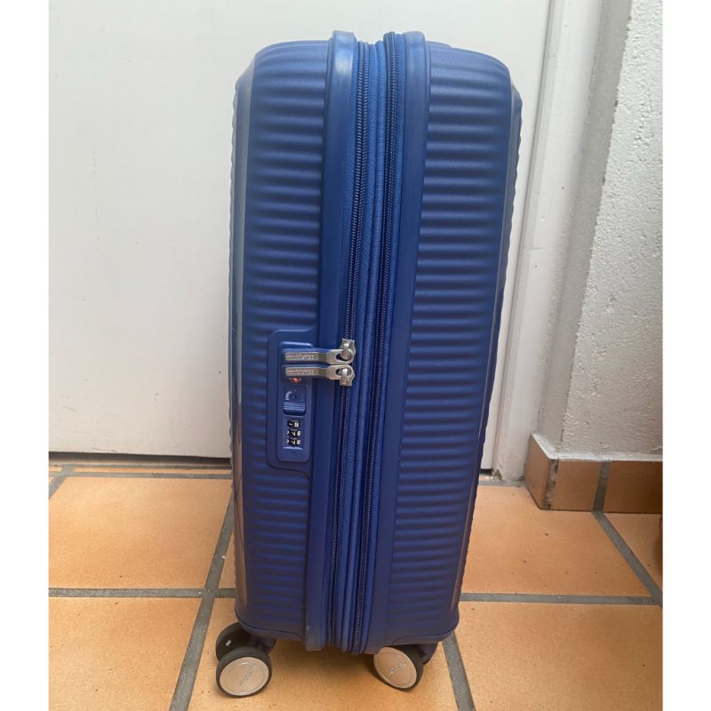 American Tourister Soundbox 55 cm Mala de cabine em segunda mão - Poupe dinheiro e viaje com pouco peso!