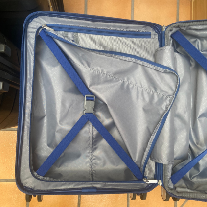 American Tourister Soundbox 55 cm Mala de cabine em segunda mão - Poupe dinheiro e viaje com pouco peso!