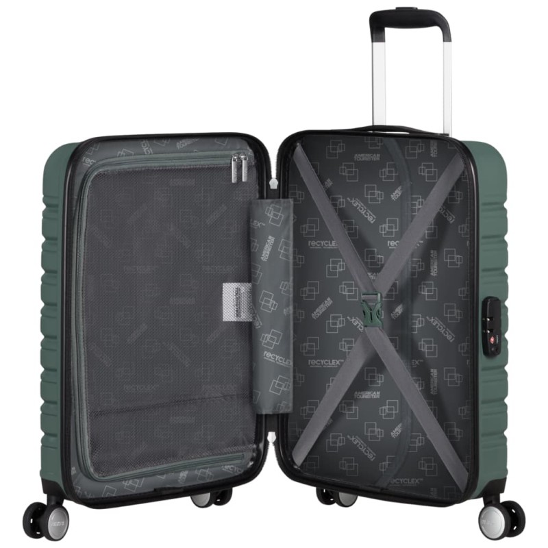 Maleta de Cabina American Tourister Flashline 55 cm: Estilo, Durabilidad y Conveniencia para tus Viajes
