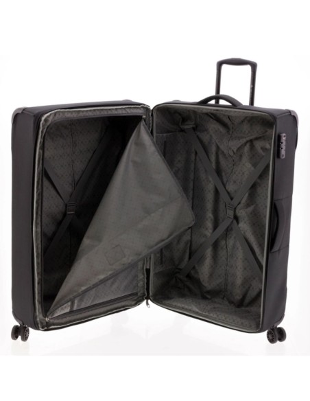 Mala grande preta Gladiator Helios 76, vista interna