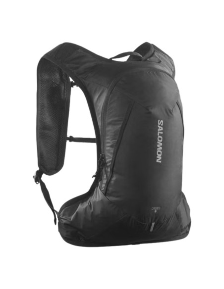 Mochila de caminhada Salomon CROSS 8 Preta