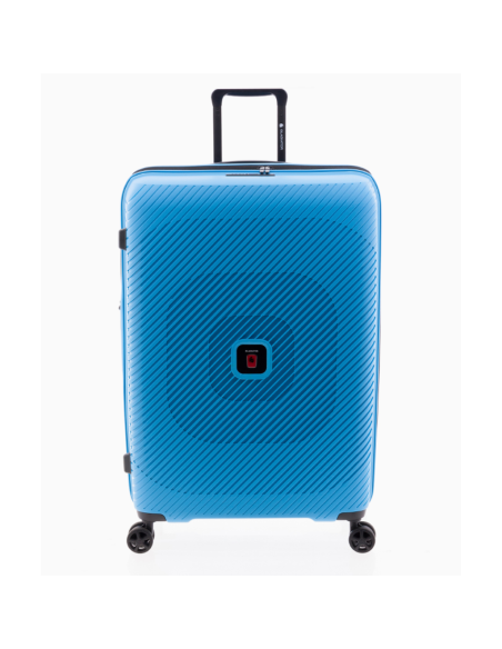 maleta grande Gladiator Vincent 74 azul vista frontal