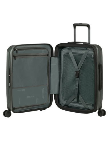 Mala de cabine Samsonite 2Wander 55, matt sage khaki, vista interna
