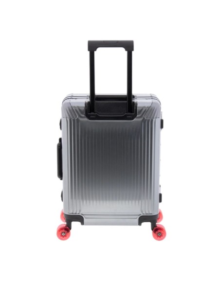 maleta cabina Gladiator Luma 55 aluminio vista trasera