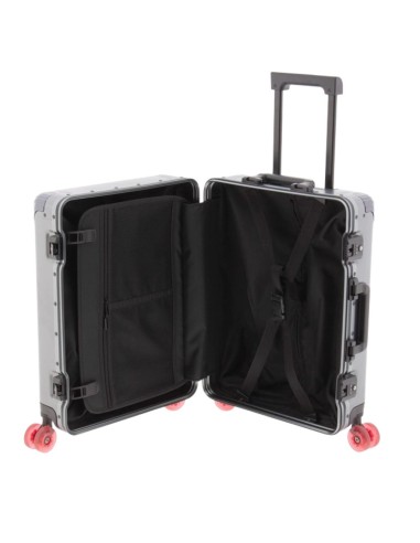 maleta cabina Gladiator Luma 55 aluminio vista del interior