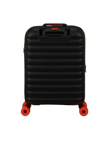 maleta American Tourister Neovibe 55 vista trasera negra