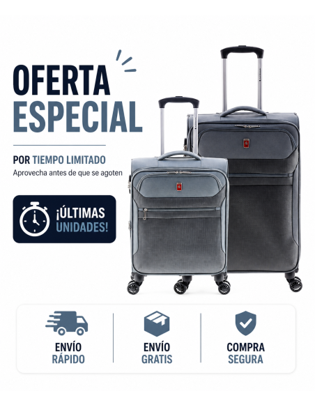 Conjunto de Malas Gladiator 3D S/M | Promoção