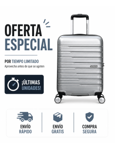 Mala de cabina American Tourister Flashline 55 cm: Estilo, durabilidade e comodidade para as suas viagens