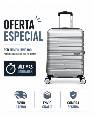 Mala de cabina American Tourister Flashline 55 cm: Estilo, durabilidade e comodidade para as suas viagens
