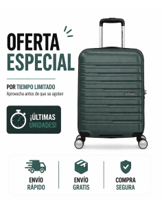 Maleta de Cabina American Tourister Flashline 55 cm: Estilo, Durabilidad y Conveniencia para tus Viajes