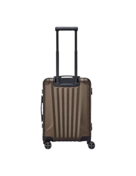 Mala de cabine Roncato UNO AL 55 cm bronze vista traseira