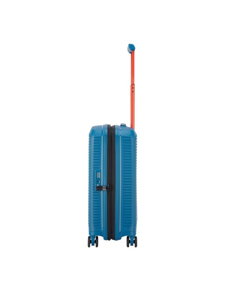 Mala de cabine Roncato ARCADE 55cm, azul, vista lateral