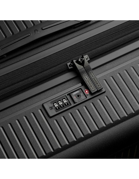 Assento de cabine Roncato ARCADE 55cm preto, com trava