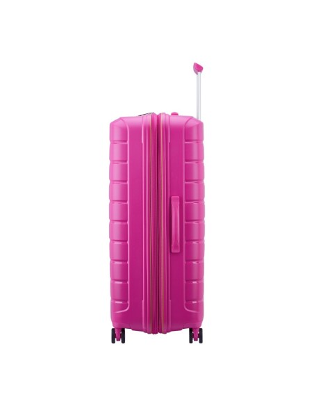 Mala de cabine Roncato B-FLYING 55cm fucsia, vista lateral