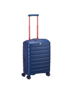 Maleta de cabina Roncato B-FLYING MOVE 55 cm azul ultramarino vista frontal