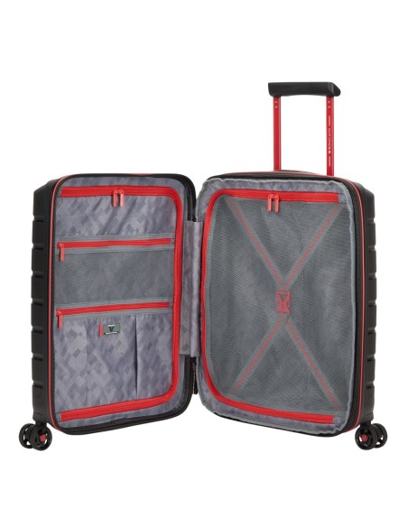 Maleta de cabina Roncato B-FLYING MOVE 55 cm Negro  vista interna
