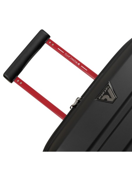 Maleta de cabina Roncato B-FLYING MOVE 55 cm Negro  vista tirador