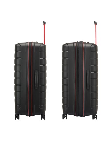 Maleta mediana Roncato B-FLYING MOVE 68 cm Negra vista lateral