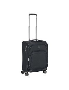 Maleta de cabina Roncato GATEWAY 55 cm negro vista frontal