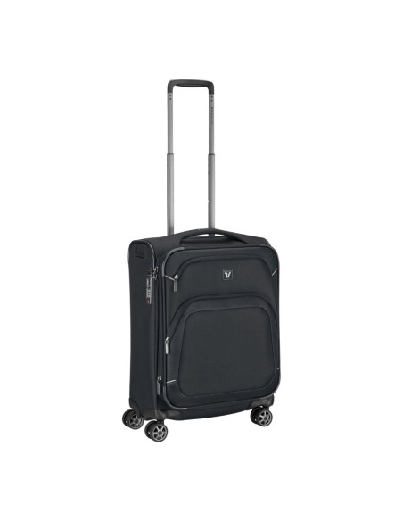 Maleta de cabina Roncato GATEWAY 55 cm negro vista frontal