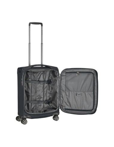 Maleta de cabina Roncato GATEWAY 55 cm negro vista interna