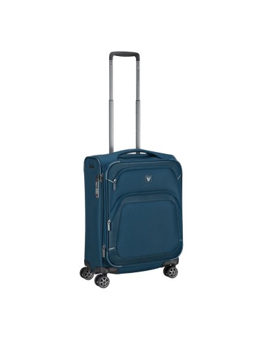 Maleta de cabina Roncato GATEWAY 55 cm azul vista frontal