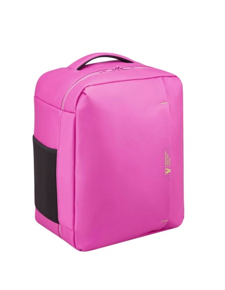 Mochila de cabine Roncato Wanderline 40 cm Fucsia vista frontal