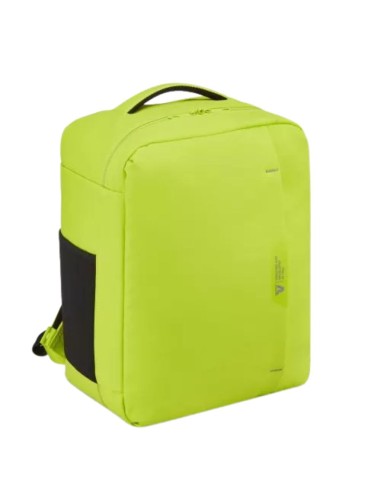 Mochila de cabine Roncato Wanderline 40 cm Verde lima vista frontal