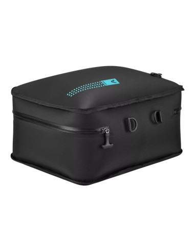 Bolsa de vácuo Roncato FLATTY 38 cm turquesa vista lateral
