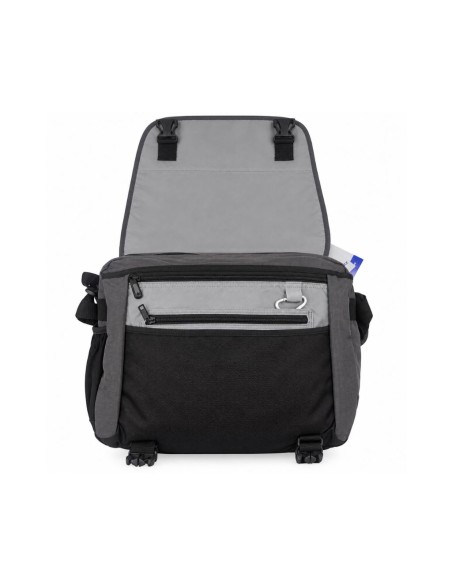 Bolsa a tiracolo para portátil Samsonite 15,4" Cinzenta | SusMaletas