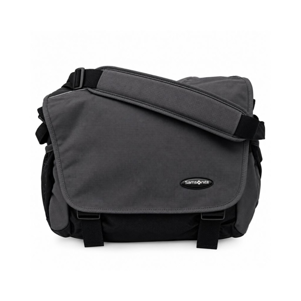 Bolsa a tiracolo para portátil Samsonite 15,4" Cinzenta | SusMaletas