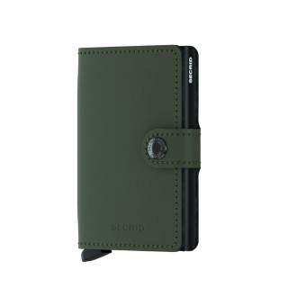 Mini Wallet Secrid Matte Green