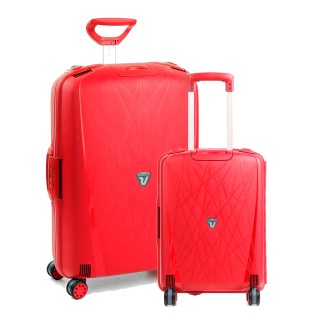 Roncato Light suitcase set 55/75 cm red