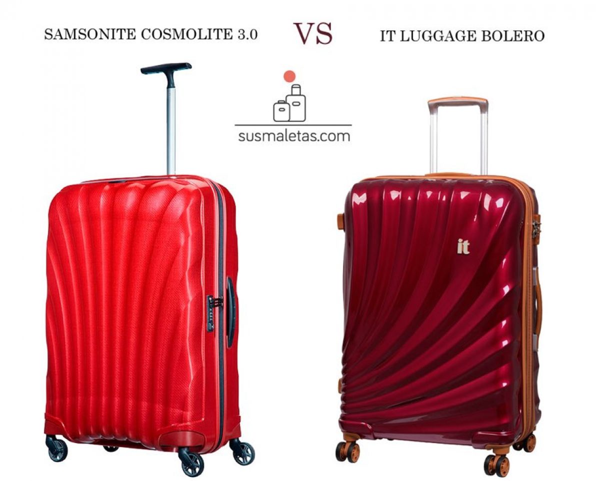 Comparativa maletas: Samsonite vs IT Luggage Sus Maletas